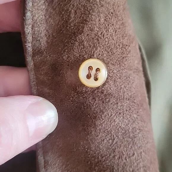 70s Vintage Suede Coat - Picture 15 of 16